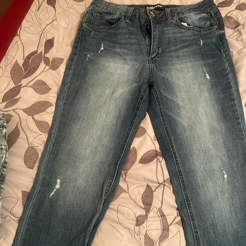 Cropped jeans